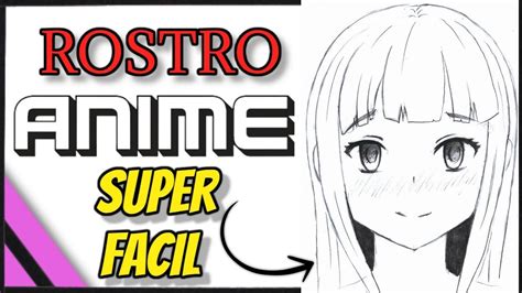 Como Dibujar Una Cara Anime Dibujo Manga Paso A Paso Mujer Como