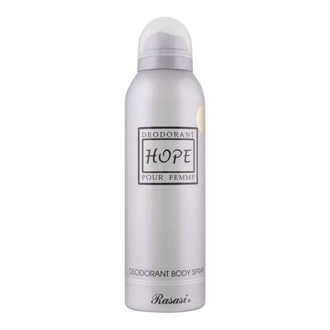 Purchase Rasasi Hope Pour Femme Deodorant Spray, For Women, 200ml ...