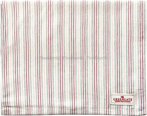 Greengate Dug Silvia Stripe White 145 X 250 Cm