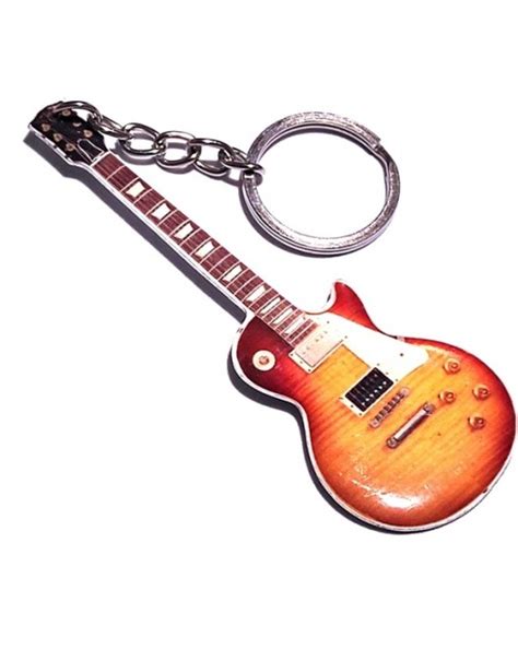 Gibson Les Paul Miniatuur Gitaar Sleutelhanger