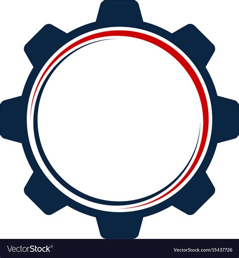 Gear Template Logo Royalty Free Vector Image Vectorstock