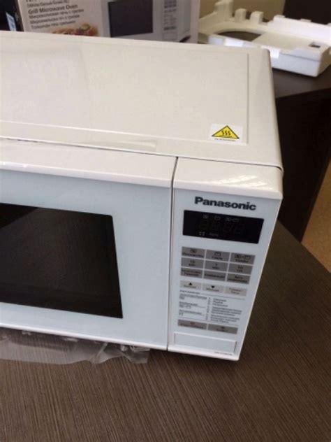 Обзор от покупателя на Микроволновая печь Panasonic NN-GT 261 WZPE ...