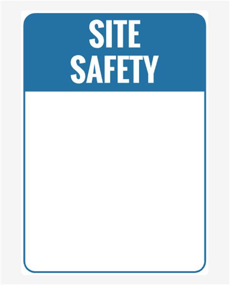 site safety sign create signs