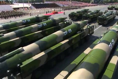 Chinese Army Sends Df 26 Ballistic Missiles To Northwest Region South