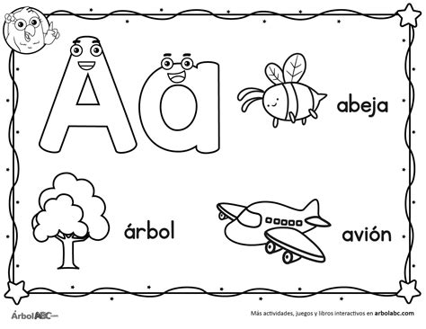 Letra A Para Pintar - Letra A Para Pintar - FDPLEARN