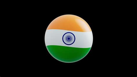 Indian Flag Animation Stock Video Footage for Free Download