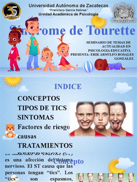 Autocuidados Para Síndrome De Tourette - Síndrome de Tourette: síntomas y tratamientos | PDF | Síndrome de ...