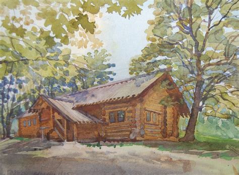 Деревянный старый дом в лесу - 72 фото