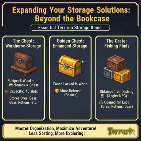 bookcase  terraria essential guide