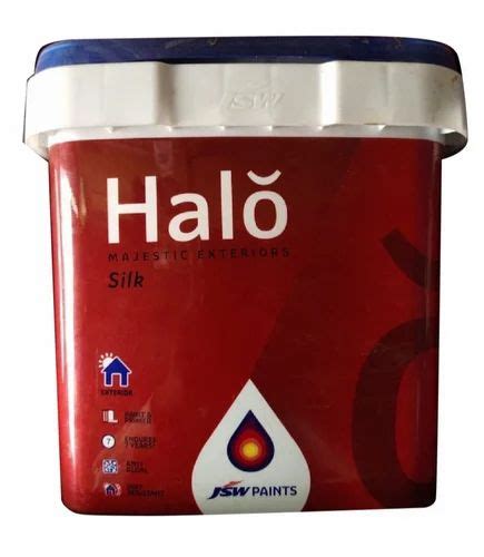 JSW Halo Majestic Exterior Silk Paint Packaging Size 1 Litre At Best