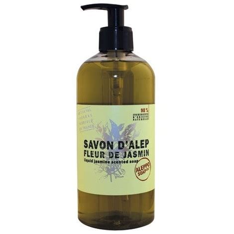 ALEPPO SOAP Savon D Alep Liquide Fleur De Jasmin 500mL