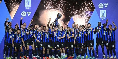 Inter De Mil N Campe N De La Supercopa De Italia Cu L Fue El Premio