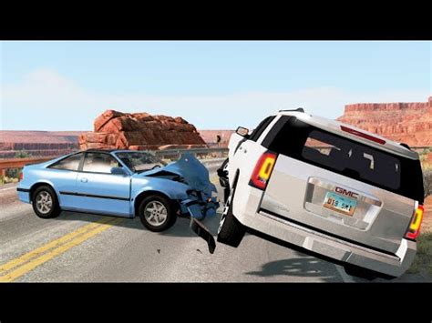 Extreme Car Crashes Compilation Beamng Drive Crashdriven Youtube