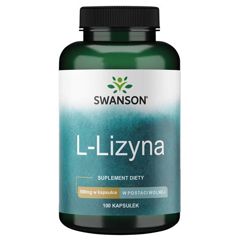 Swanson L Lizyna 500 Mg 100 Kaps GymShop