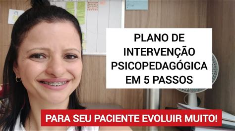 Plano De Interven O Psicopedag Gica Revoeduca