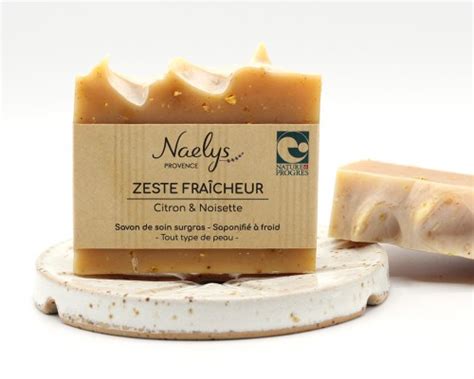 Zeste Fra Cheur Savon Froid Surgras Naturel Ecorces De Citron