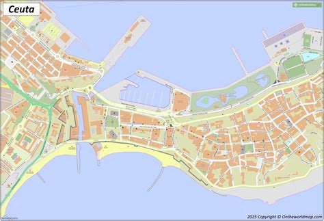 Ceuta Map - Spain | Discover Ceuta with Detailed Maps