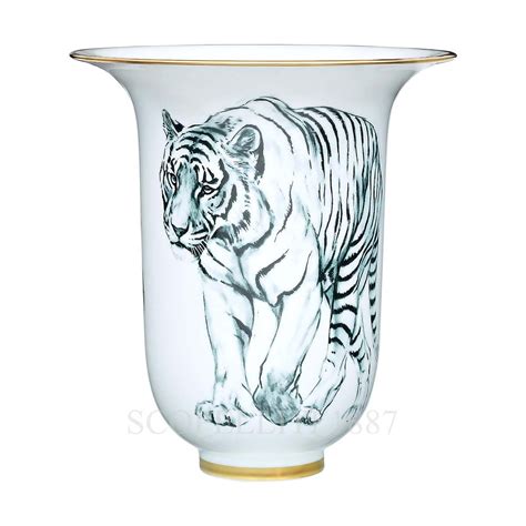 Hermes Tiger Vase Carnets Dequateur Scopelliti 1887 Luxury Shop