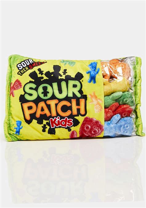 Sour Patch Kids Fleece Plush Pillow - Multi – Dolls Kill