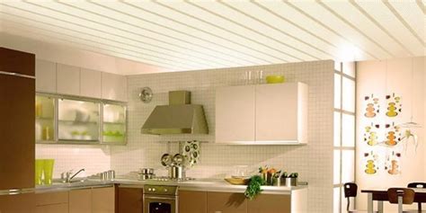 Потолочные панели для кухни, пластиковый потолок на кухне - фото и примеры