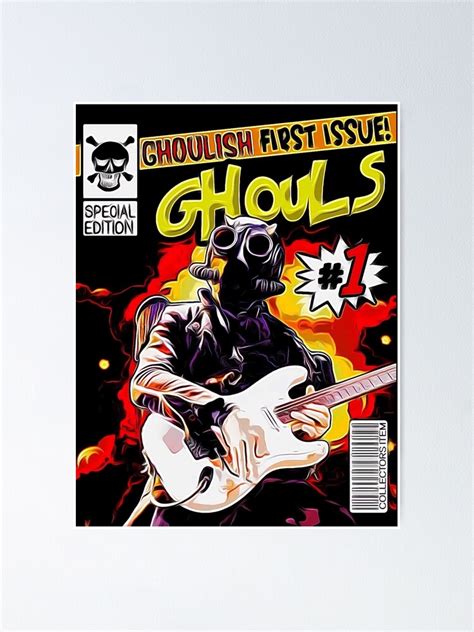 Ghost Band Ghouls Comic Cover Special Edition Poster For Sale By