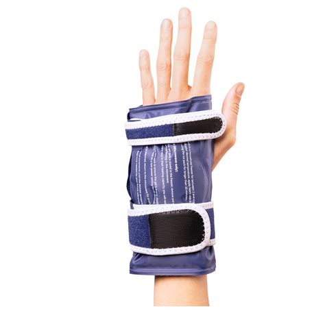 Magic Gel Wrist Ice Pack Wrap Hot Cold Hand Brace Adjustable Straps Blue Buy Now With