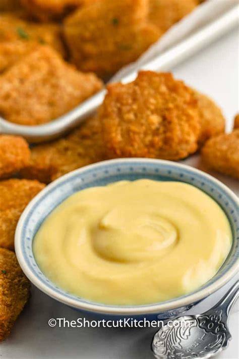 Quick Honey Mustard Sauce Recipe 3 Ingredients The Shortcut Kitchen