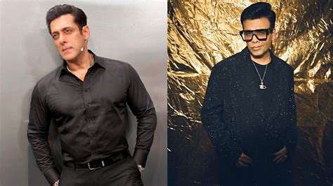 Salman Khan And Karan Johar Team Up For A Mighty Action Entertainer