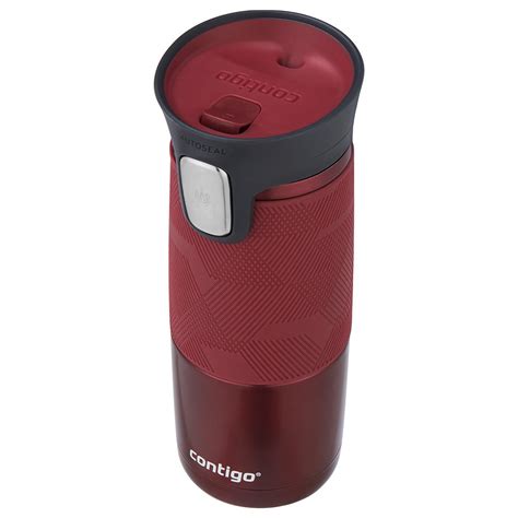 Contigo Autoseal Spill Proof Thermal Travel Mugs 2 Pack In Red Grey