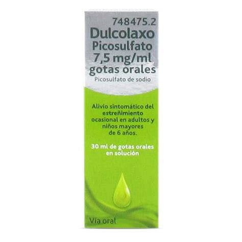 Dulcolaxo Picosulfato 7 5 Mg Ml Gotas Orales 1 Frasco De 30 Ml FarmaSky