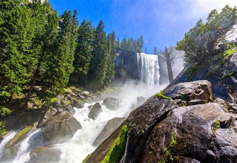 Vernal Falls | Vernal falls, John muir wilderness, Backcountry camping