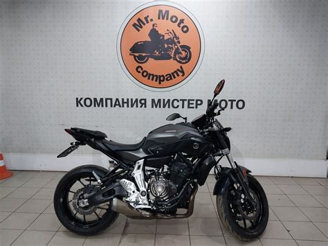 Купить б у Yamaha MT 07 FZ 07 инжектор 6 передач в Москве серый naked bike 2014 года по цене