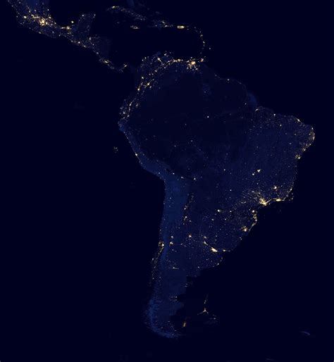 Night Satellite Photos | Earth, U.S., Europe, Asia, World