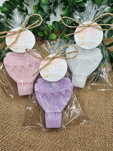 Hot Air Balloon Soap Favors Baby Shower Gift For Boy Girl Up Up And