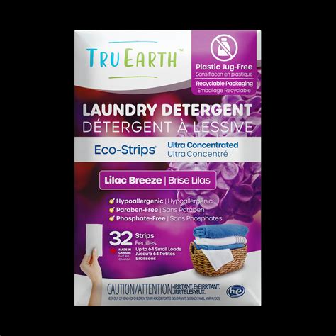 Tru Earth Laundry Strips Eco Friendly Laundry Detergent Sheets Tru