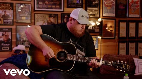 Luke Combs Even Though I M Leaving Live Acoustic Youtube Music