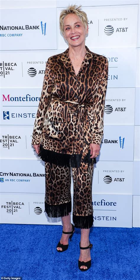 Sharon Stone 63 Turns Back The Clock In A Yellow Bikini As She Wishes Everyone A Happy