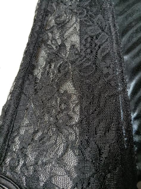 Temptation Leather Lingerie Sexy Corset Mesh Slip