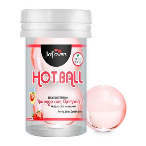 Hot Ball Morango Champanhe Ana Pimentex