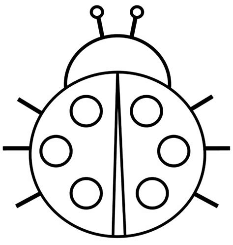 Imagem De Joaninha Para Colorir - Desenhos de Joaninha para colorir - Bora Colorir
