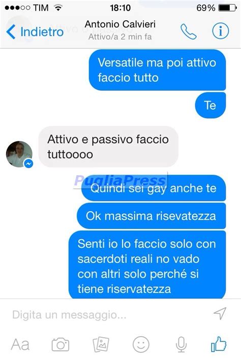 Esclusivo Sesso Tra Preti Gay Scandalo Nel Clero Di Taranto Parla Andrea Laccusatore Di Don