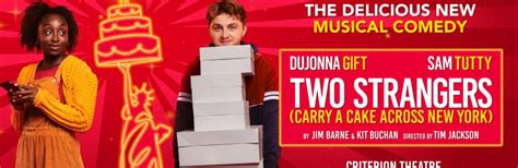 Two Strangers Carry A Cake Across New York Musical Theatre Musings