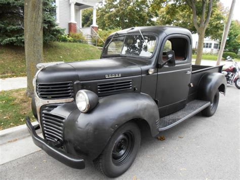 1946 Dodge Pick Up Rat Rodcomplete Restoration1939 47 For Sale Photos Technical