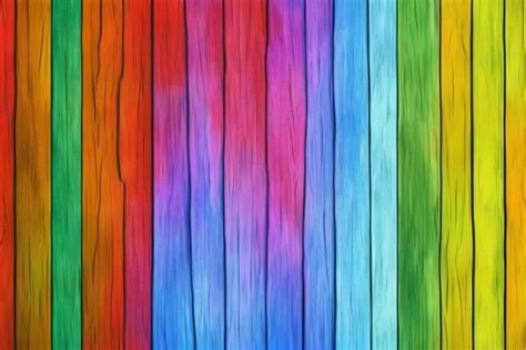 Rainbow Wood Background Graphic By Fstock · Creative Fabrica