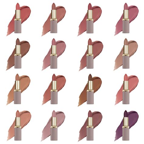 Матовая нюдовая коллекция помад L oreal color riche ultra matte nude lipstick Отзывы