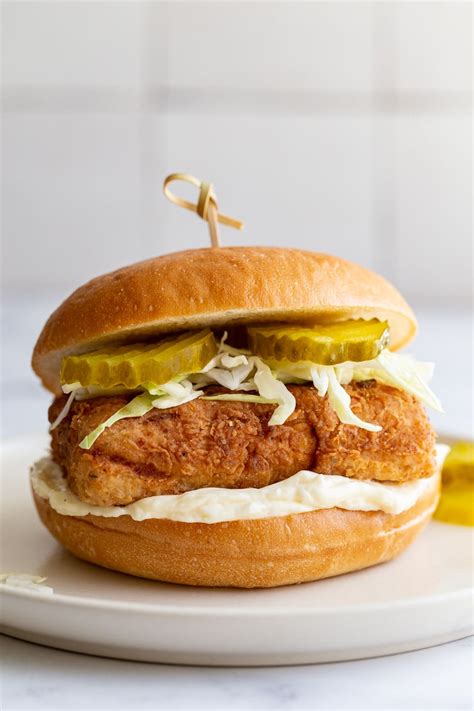 Chicken Fried Tofu Sandwich Food With Feeling