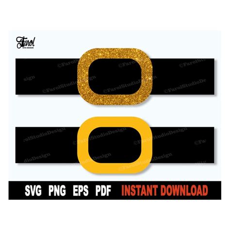 Santa Belt Svg Png Inspire Uplift