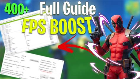 How To Boost Your Fps Reduce Input Lag In Fortnite Full Guide