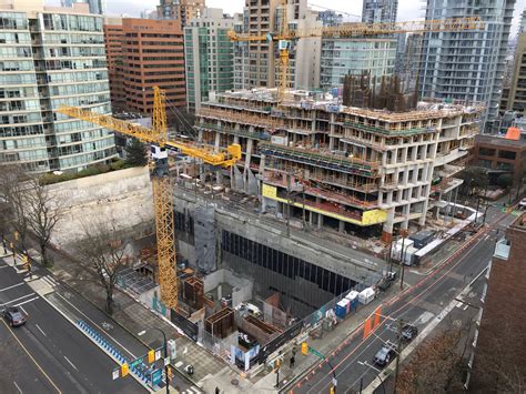 A construction site in Vancouver (photo by Jon Stovell) : r/Construction