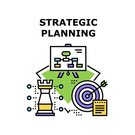 strategic planning vector concept illustration  vector art